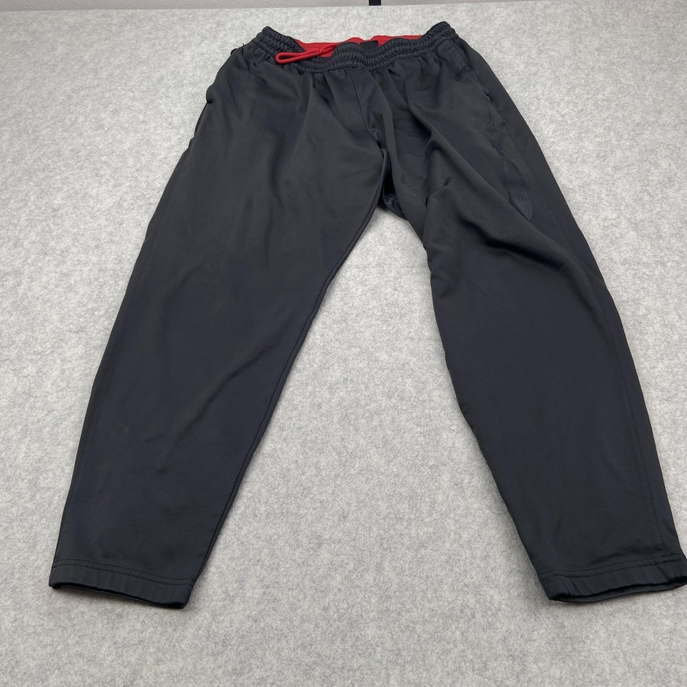 Nike Dri-FIT Pants Womens XL (29x29) Black Fleece Tapered Track Joggers Athletic
